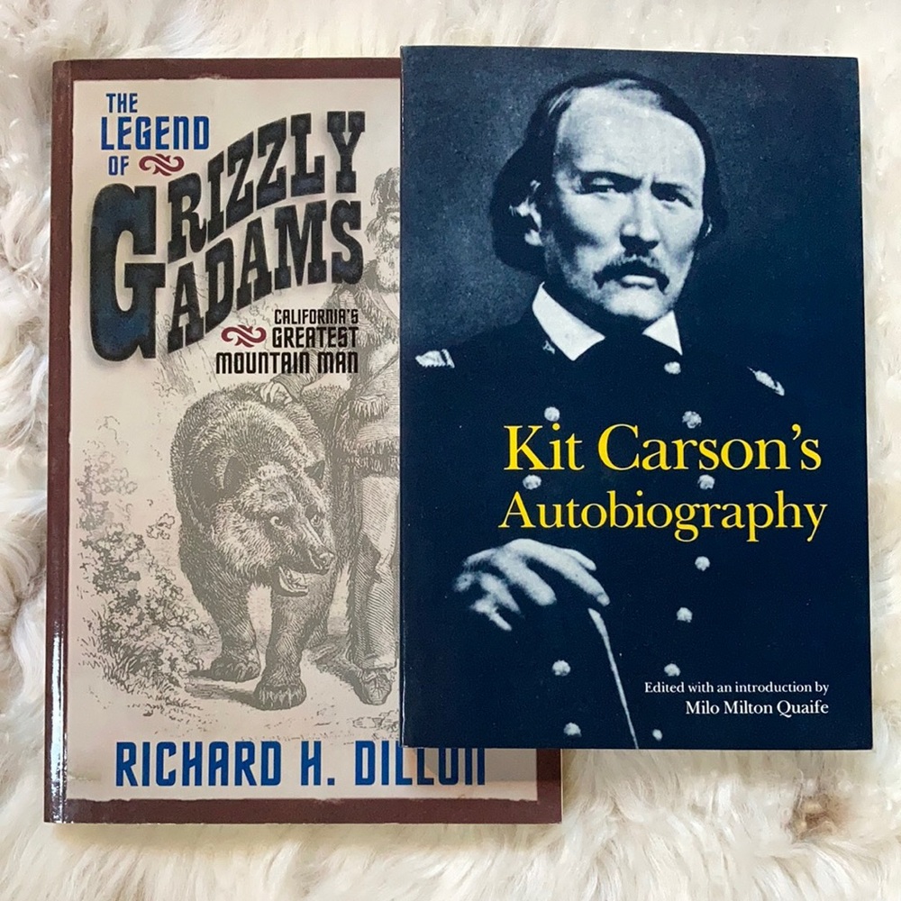 Kit Carson & Grizzly Adams books